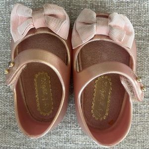 Mini Melissa shoes size 3.